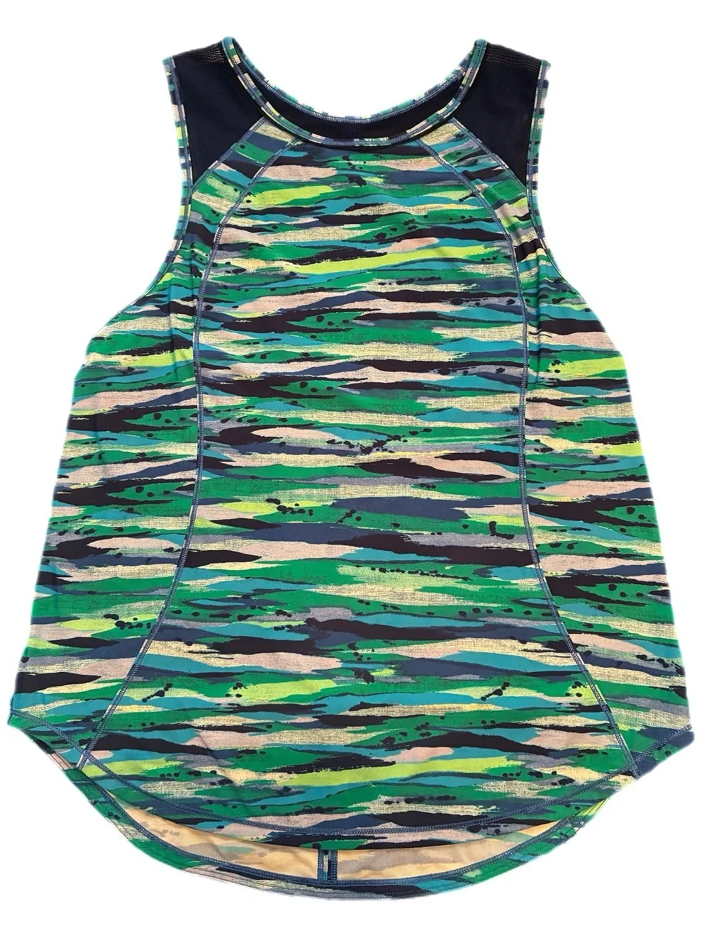 Lululemon Sculpt Tank Top in the Seven Wonders Multi / Hero Blue, medium